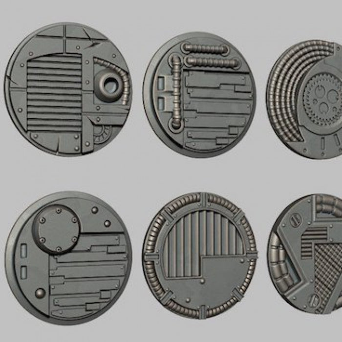 25mm Sci-Fi Bases