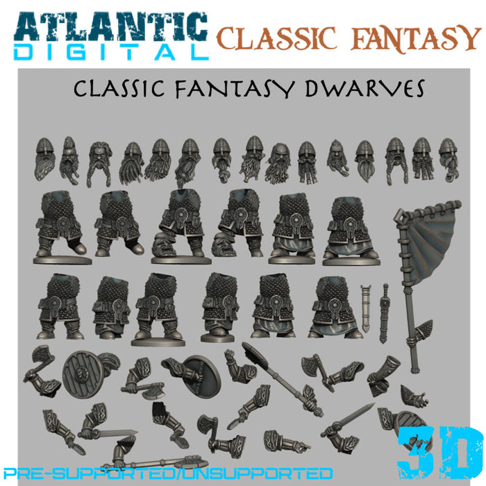 Classic Fantasy Dwarves
