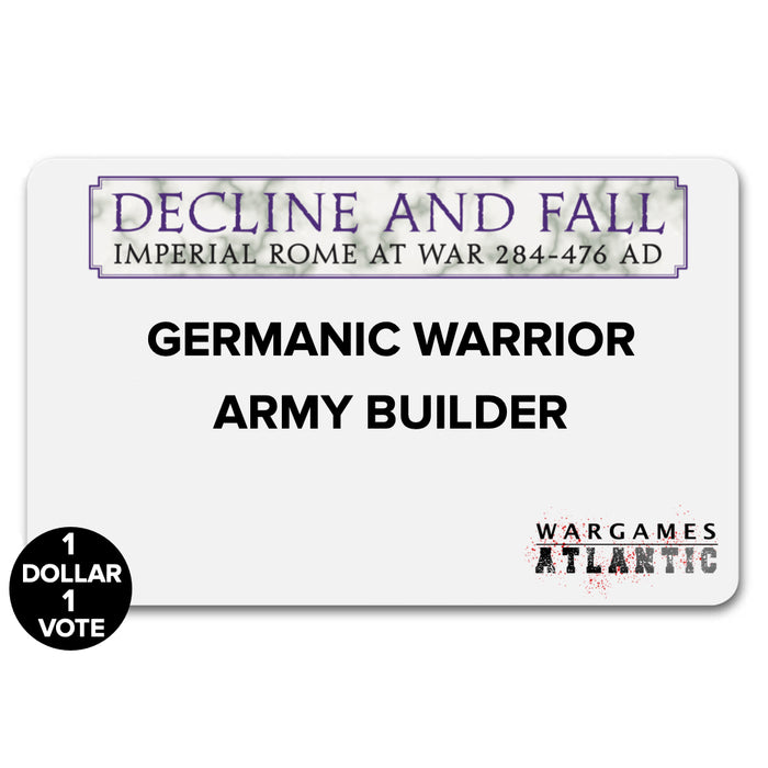 Germanic Warrior Army Builder