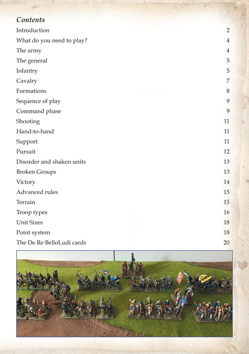 De Re BelloLudi - Big Battle Rules: Ancient and Medieval