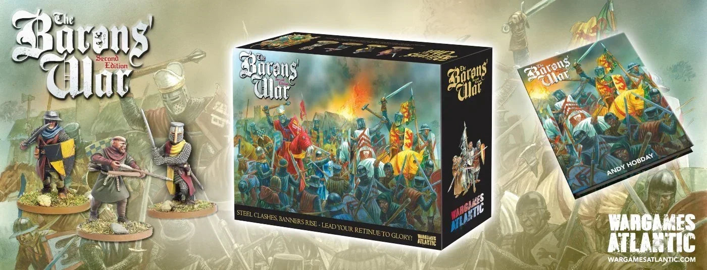 Barons' War Starter Set and Retinue Back in Stock!