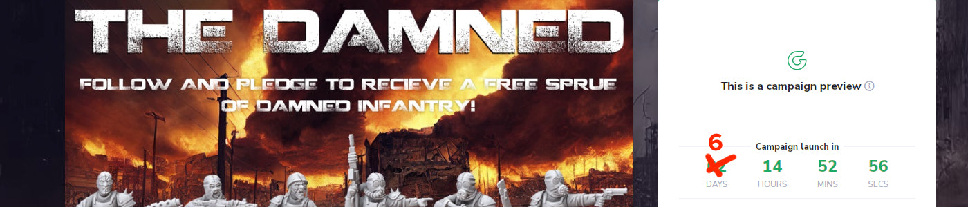 The Damned Moves to Tuesday! — Wargames Atlantic