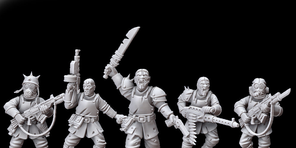 Up Close: The Damned Infantry