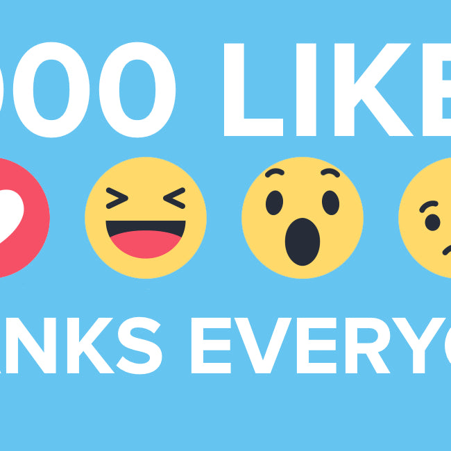 4000 Likes! Thank You!