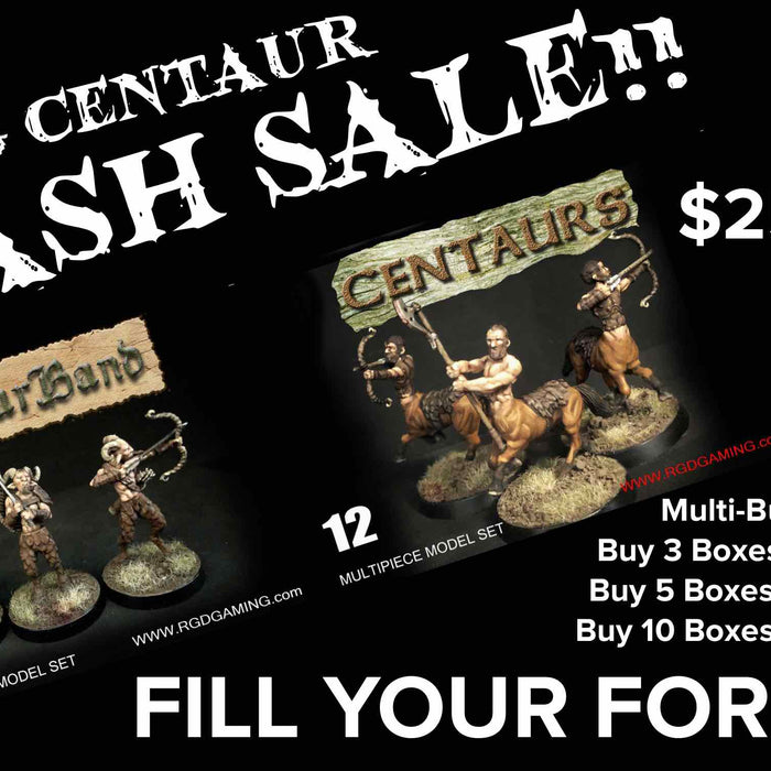 Flash Sale! RGD Fauns and Centaurs!