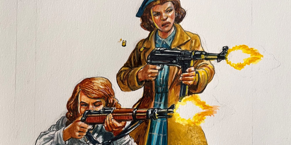 Preview! French Resistance Women!