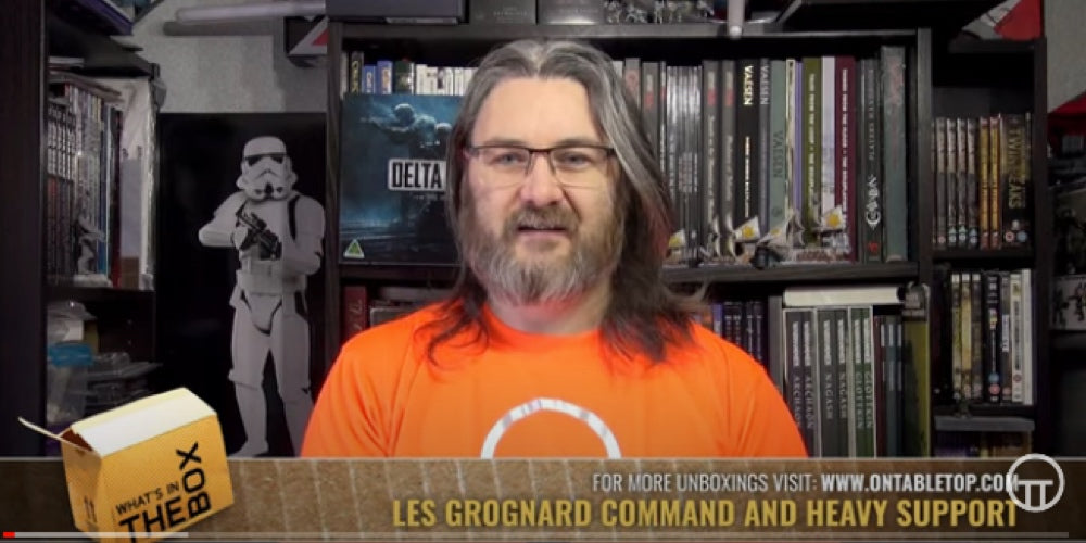 On Table Top YouTube Review: Grognard Command and Heavy Support!
