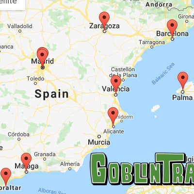 Find Us All Over Spain