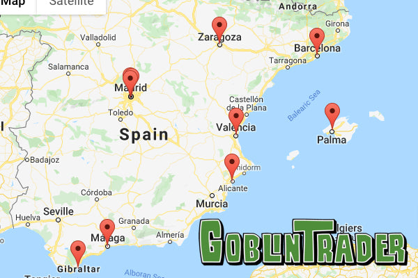 Find Us All Over Spain
