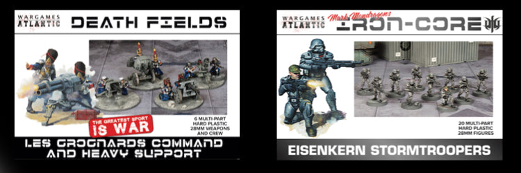 Grognard Command and Eisenkern Stormtroopers Schedule