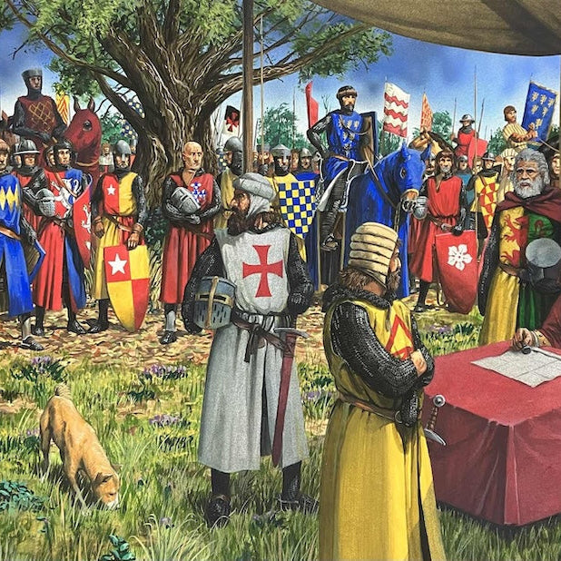 King John Takes the Field!