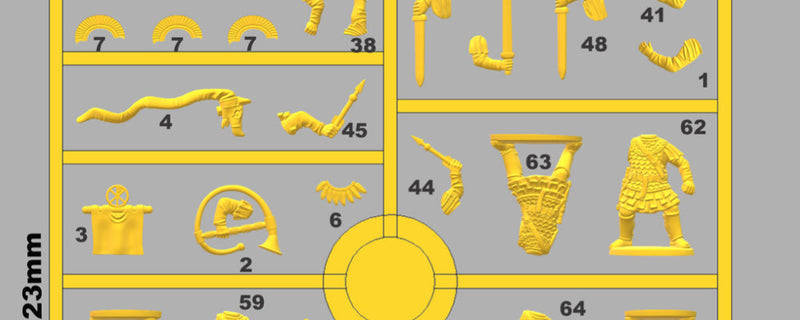Roman Ballista Set 1 (2 figures in 2 poses & 1 Ballista) Linear-A -089 Roman Ballista Set 1 (2 figures in 2 poses & 1 Ballista) Linear-A -089