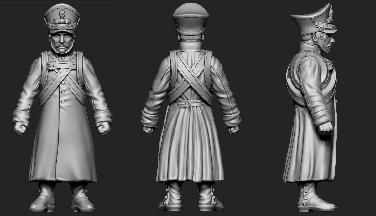 Advice Wanted! Work-in-Progress Napoleonic Russian Greatcoats