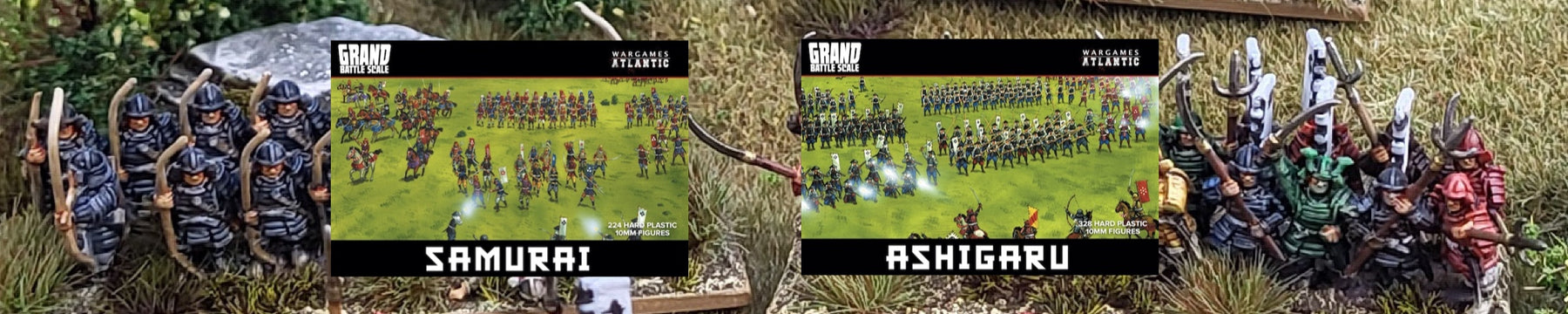Grand Battle Scale Samurai and Ashigaru Take the Field!