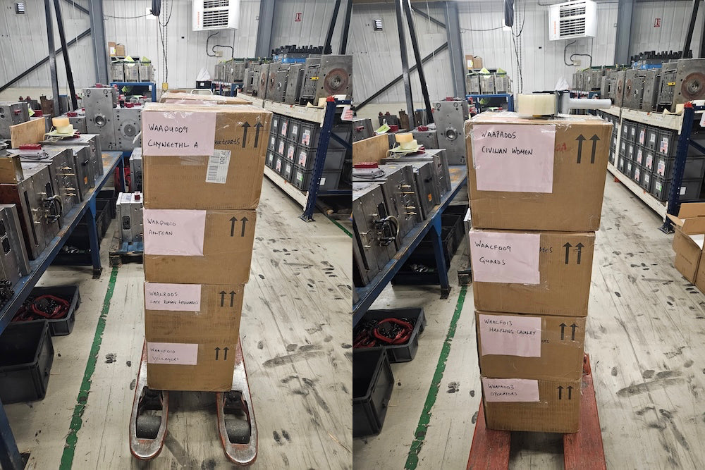 Updates on Molds, Damned Shipping, and More...