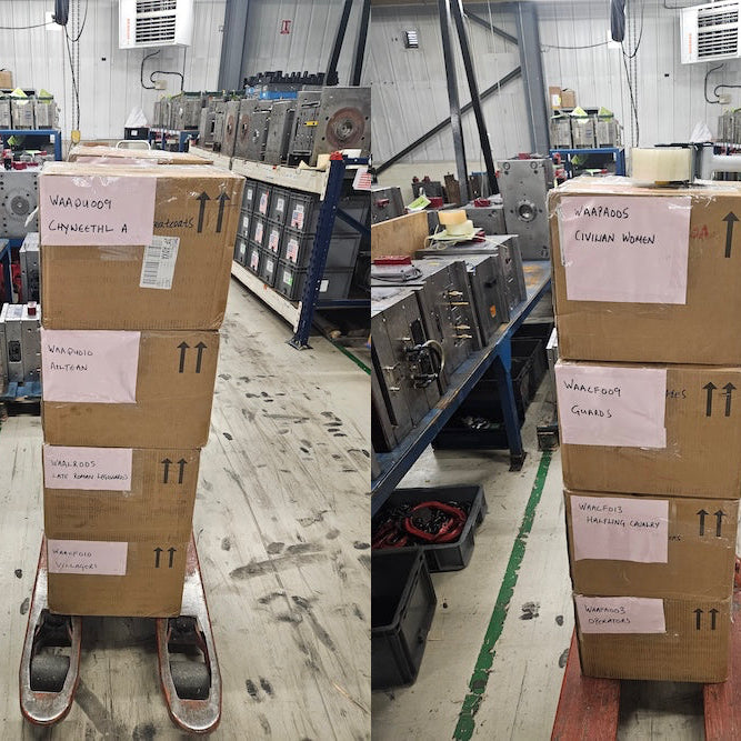 Updates on Molds, Damned Shipping, and More...