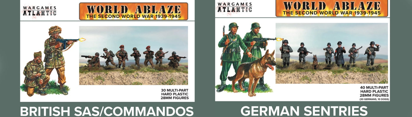 Two New Plastic Sets for World War 2!