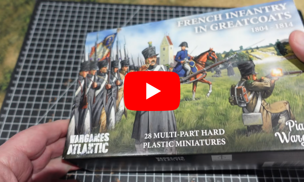 Video Feature: Dom Reviews Piano Wargaming’s French Napoleonic Infantry