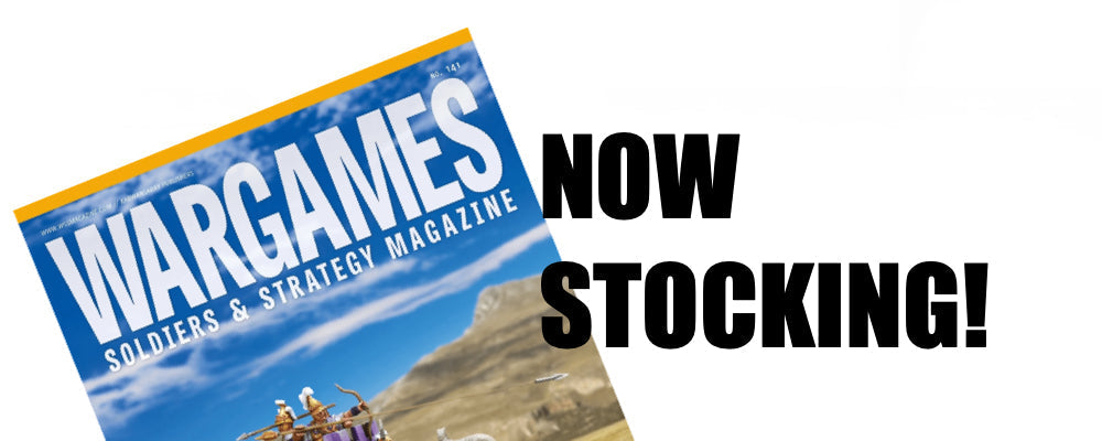Now Stocking Wargames Soldiers & Strategy!
