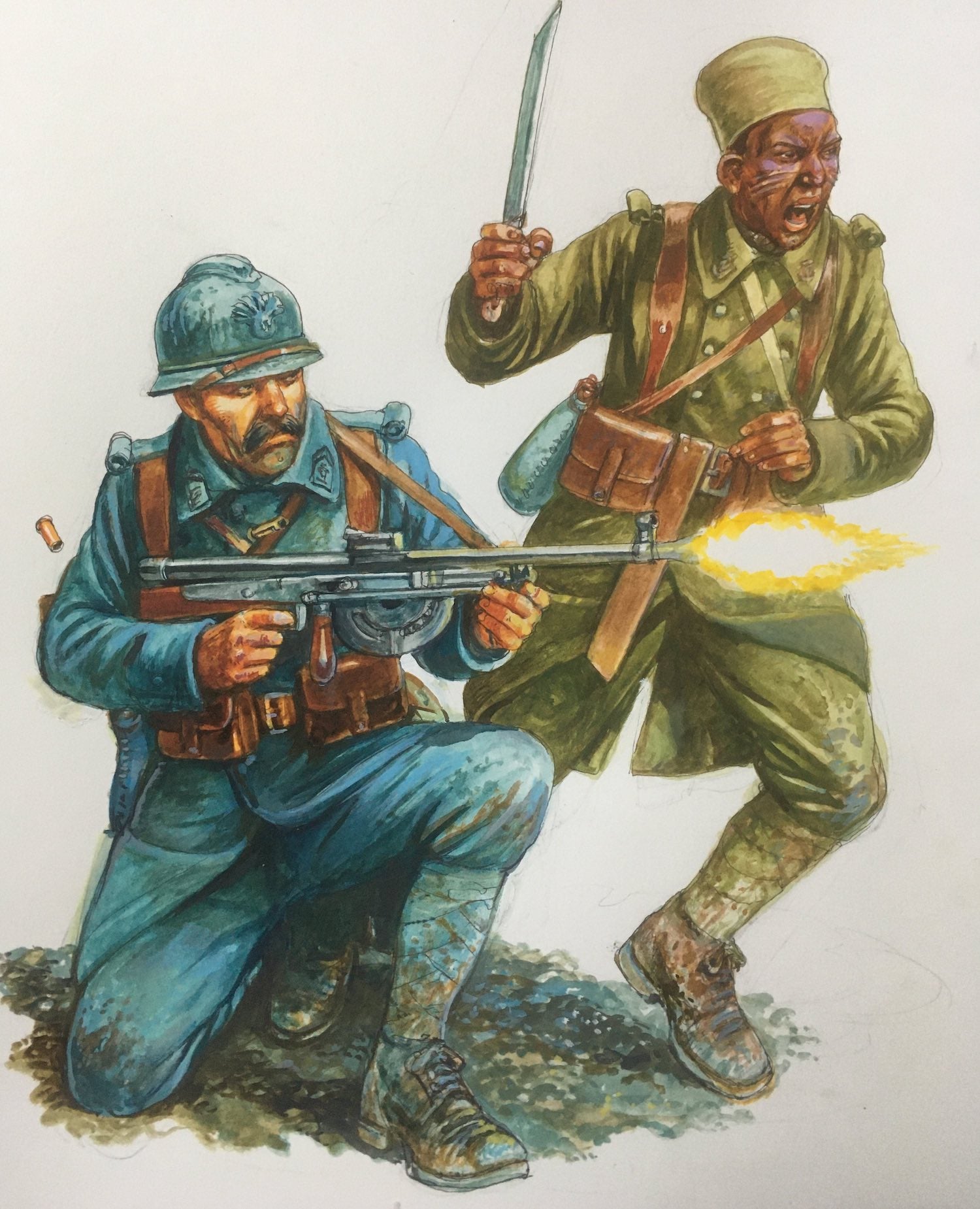 Artwork for World War One/Two French