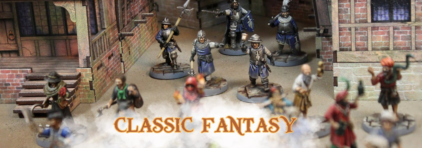 Classic fantasy spiders banner