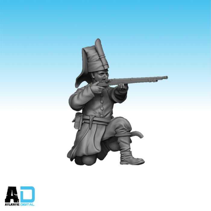 Janissaries with firearms