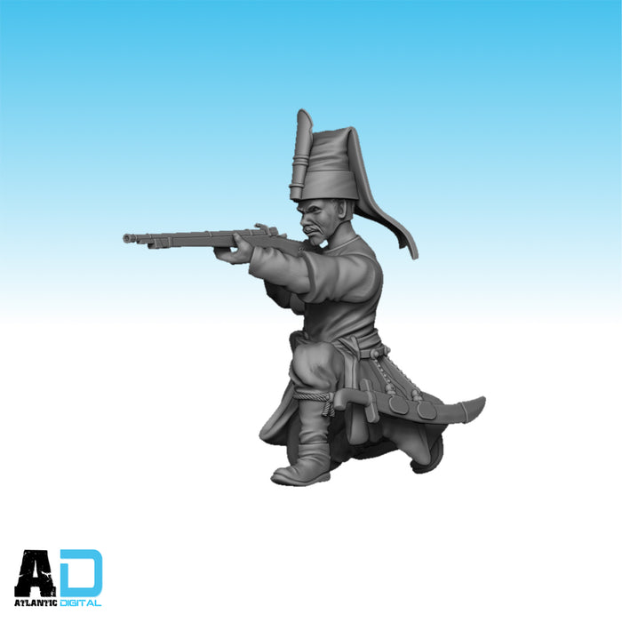 Janissaries with firearms