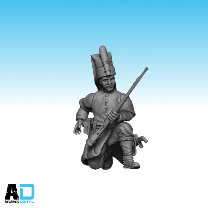 Janissaries with firearms