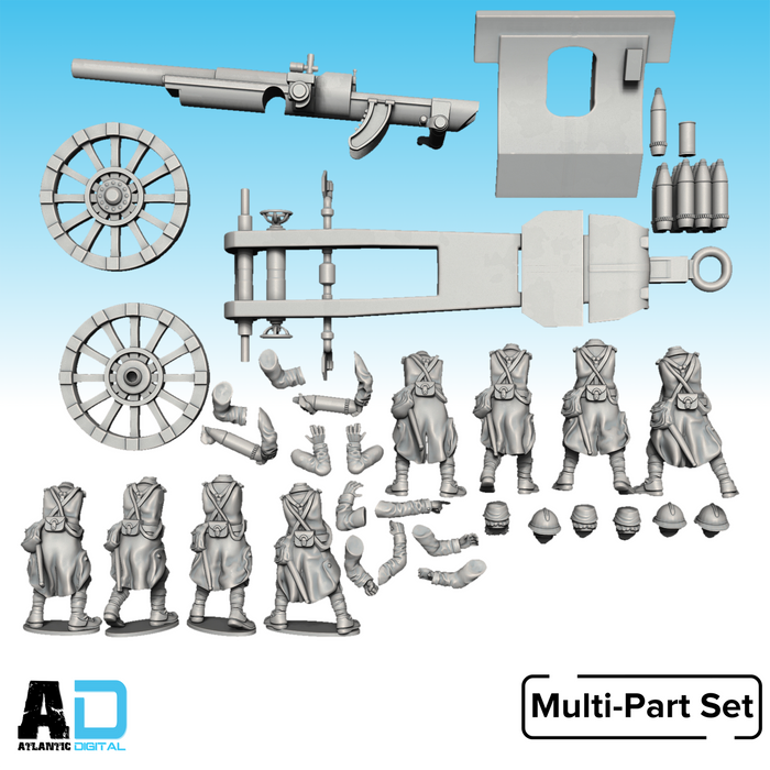 French 105mm Schneider Cannon