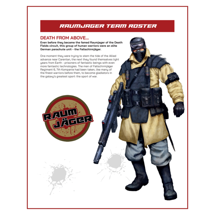 Raumjager Team Roster