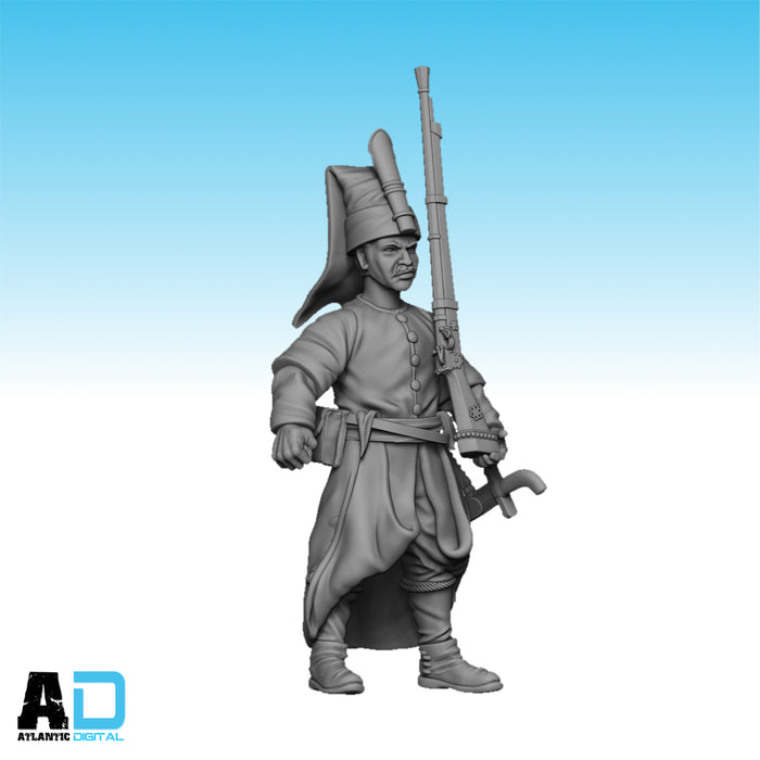 Janissaries with firearms