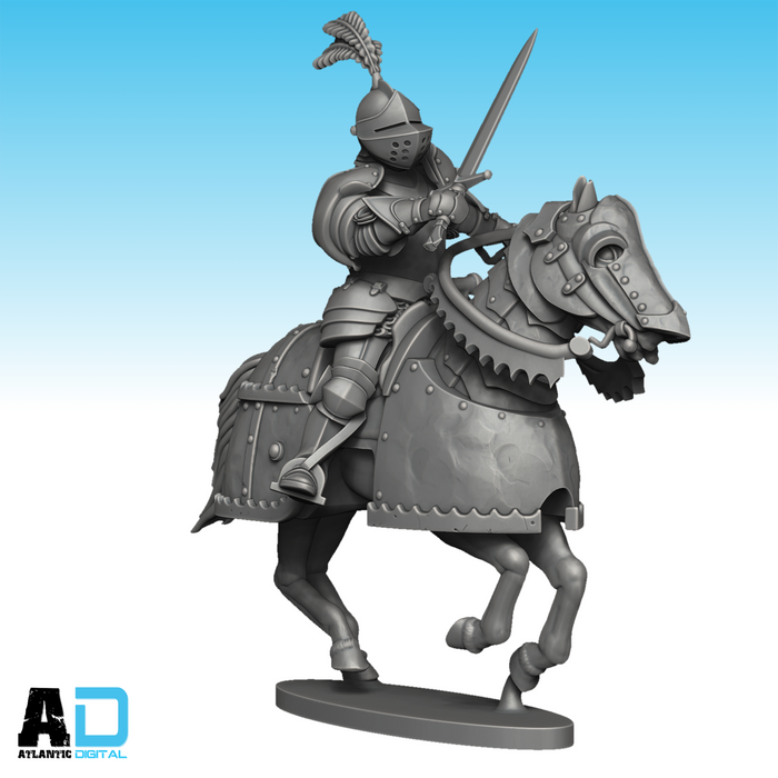 Burgundian mounted men-at-arms