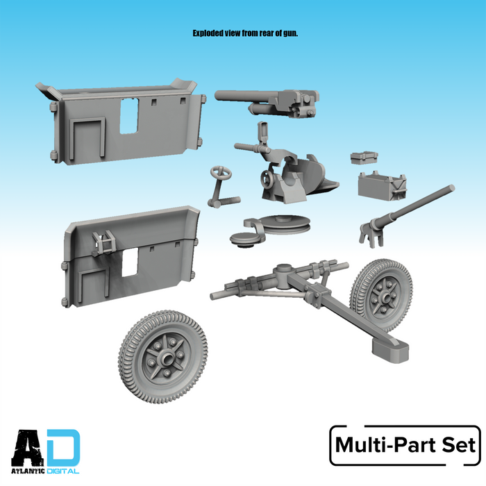 British 2 pound Anti Tank Gun