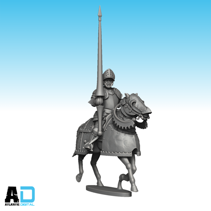 Burgundian mounted men-at-arms