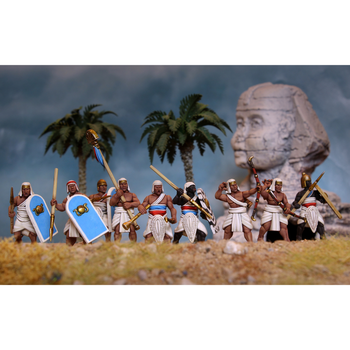 Egyptian Archers and Spearmen
