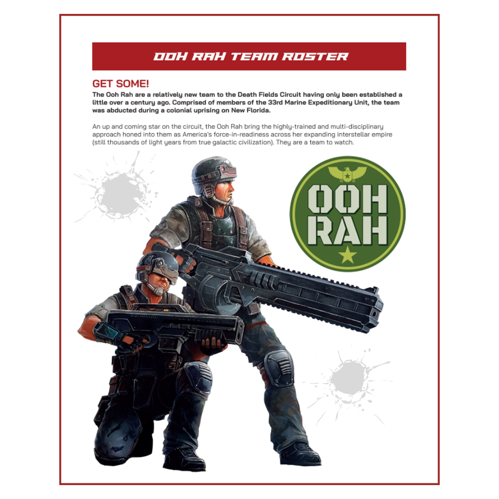 Ooh Rah Team Roster — Wargames Atlantic