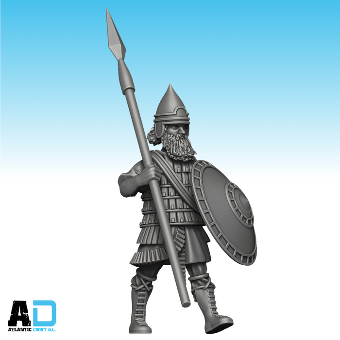 Assyrian Armored Spearmen