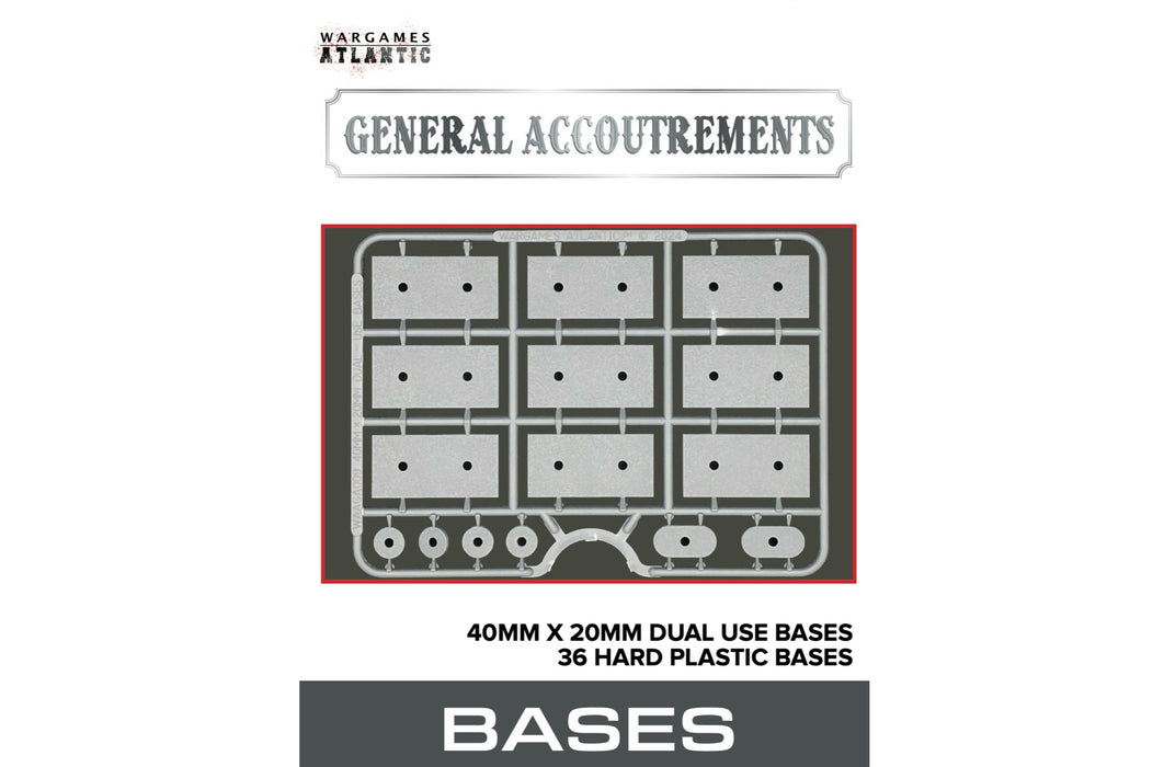 40mm x 20mm Dual Use Bases