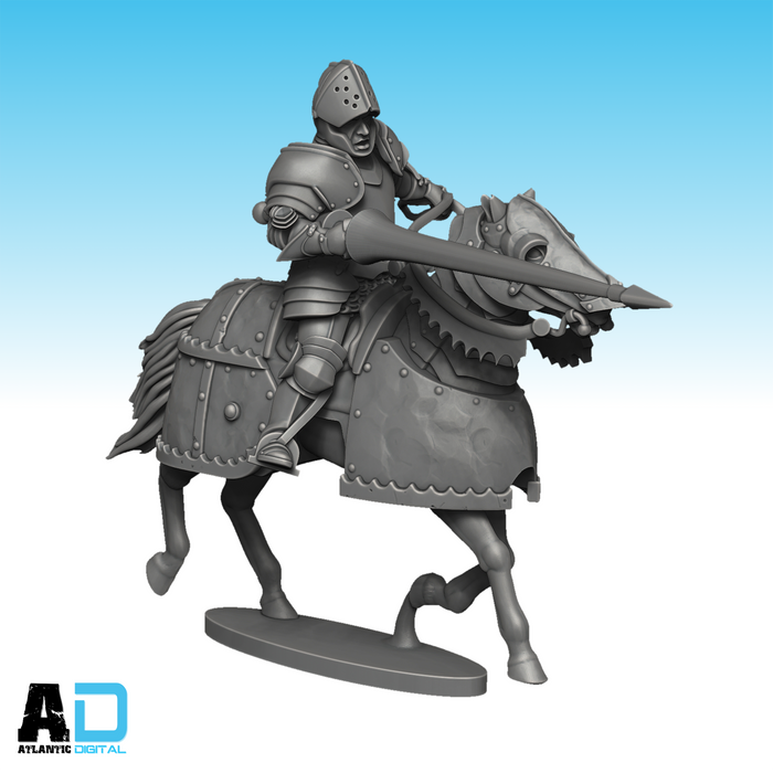 Burgundian mounted men-at-arms