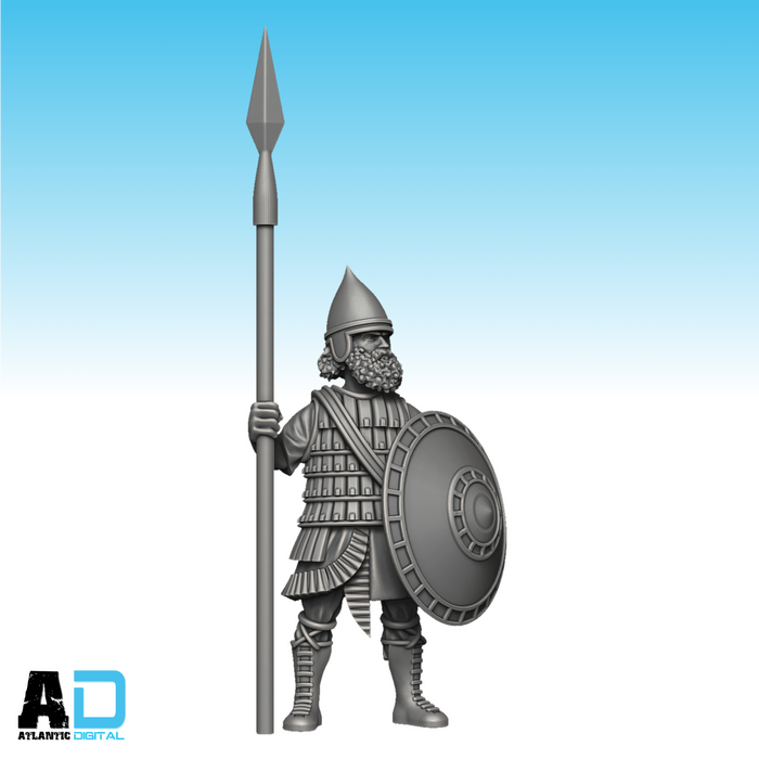 Assyrian Armored Spearmen