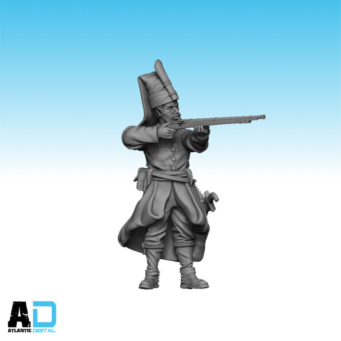 Janissaries with firearms