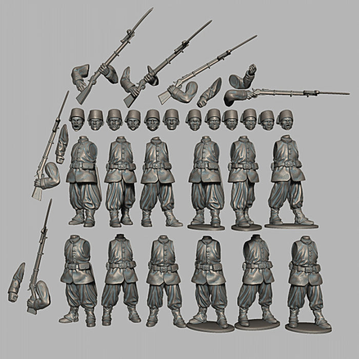 Egyptian and Sudanese Infantry