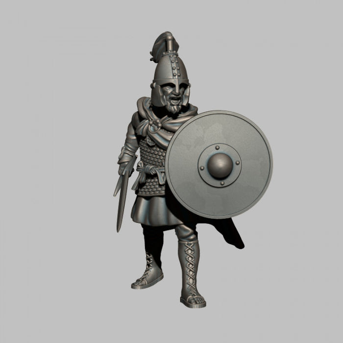 Sub-Roman Warlord and Retinue