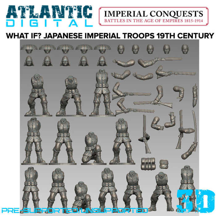 What If? Alternate 19th Century Japanese Imperial Troops