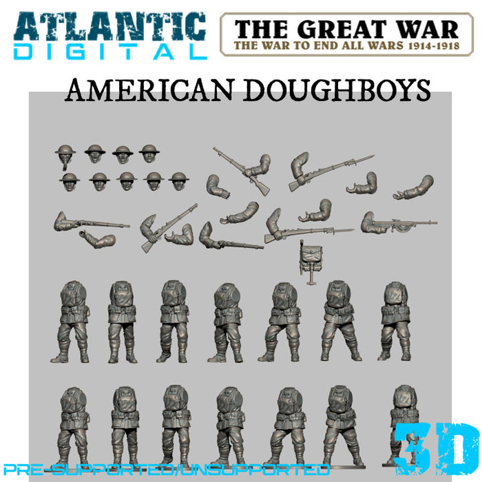 WW1 American Doughboys