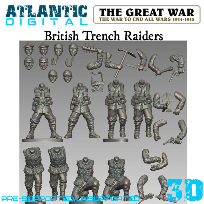 British Trench Raiders