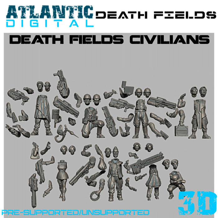 Death Fields Civilians