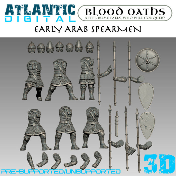 Early Arab Spearmen