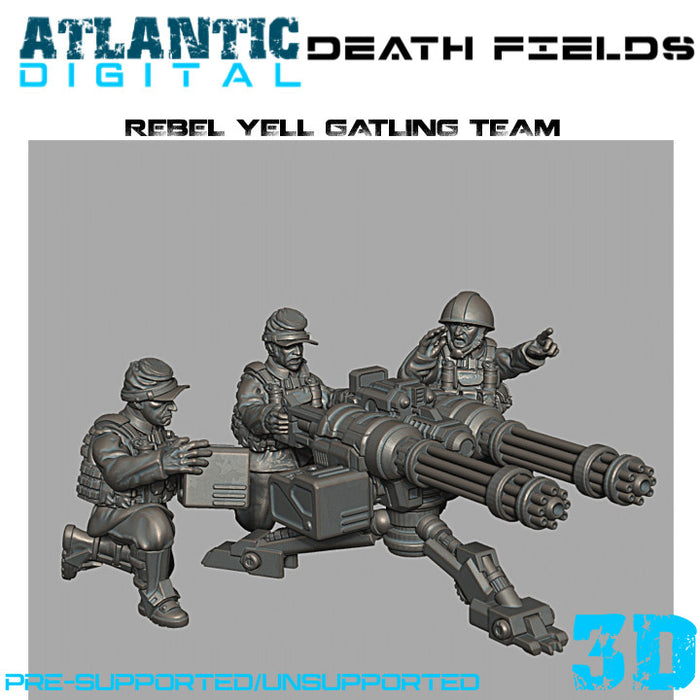 Rebel Yell Gatling Team