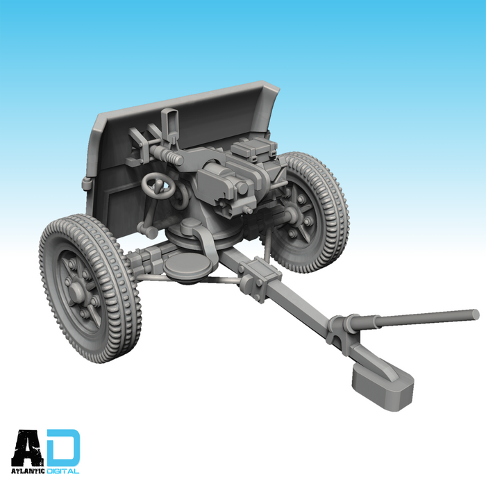 British 2 pound Anti Tank Gun